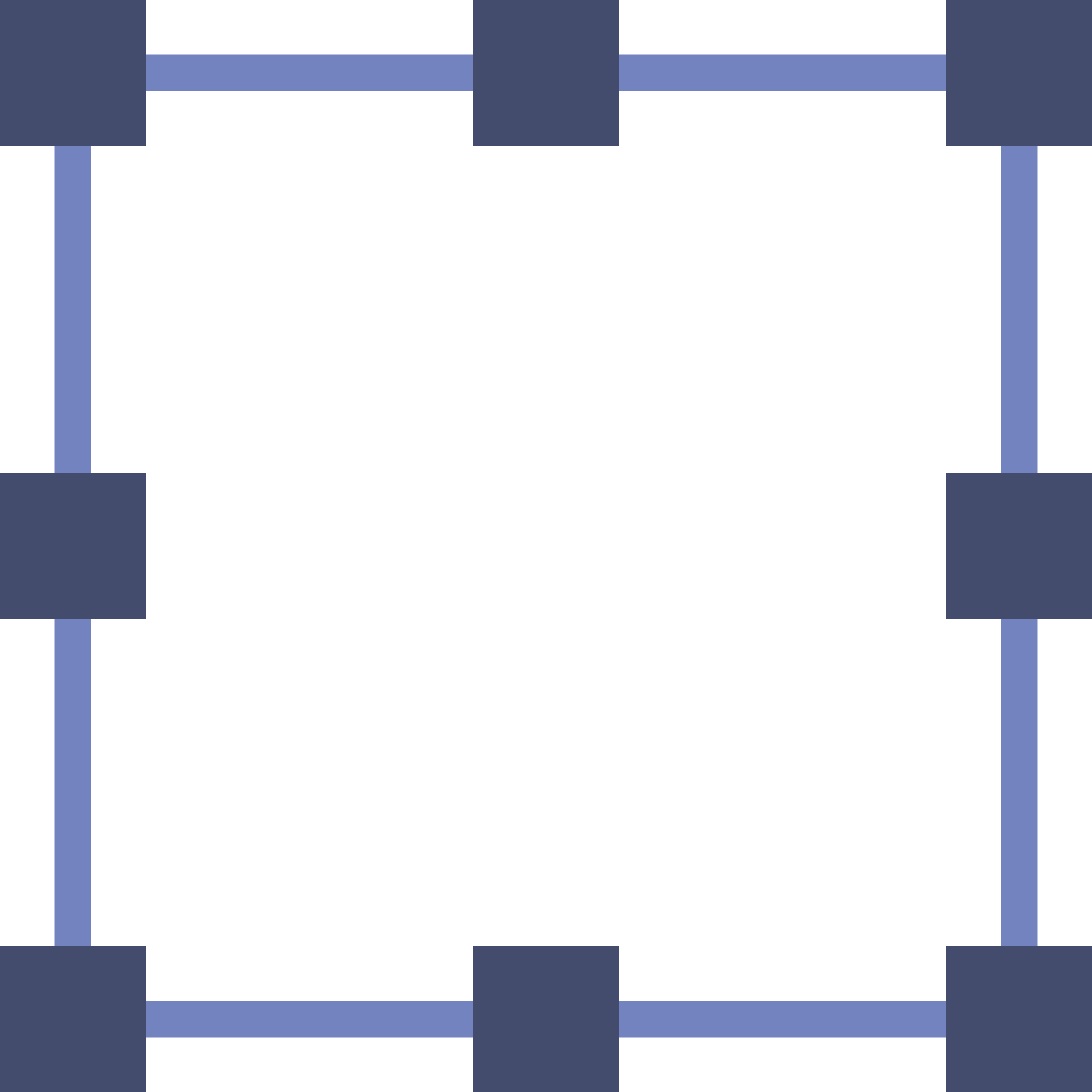 Bounding Box Outline Drawing Svg Vector Free Vectors